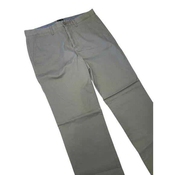 NWT J. Crew Men 32 x 32 Straight Leg Grey Casual Pants 770 Stretch - Picture 9 of 12
